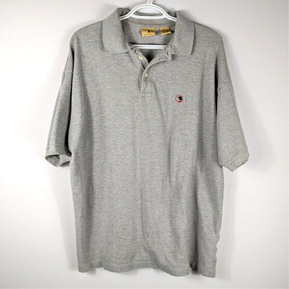 Duck Head Other - Duck Head Original Polo Shirt Mens XL Gray Cotton Short Sleeve Casual Golf